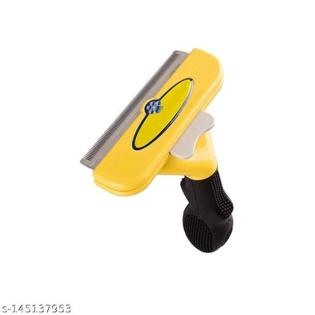 Pet Deshedding Brush — Multicolor, Size S | Reduce Shedding for Cats & Dogs