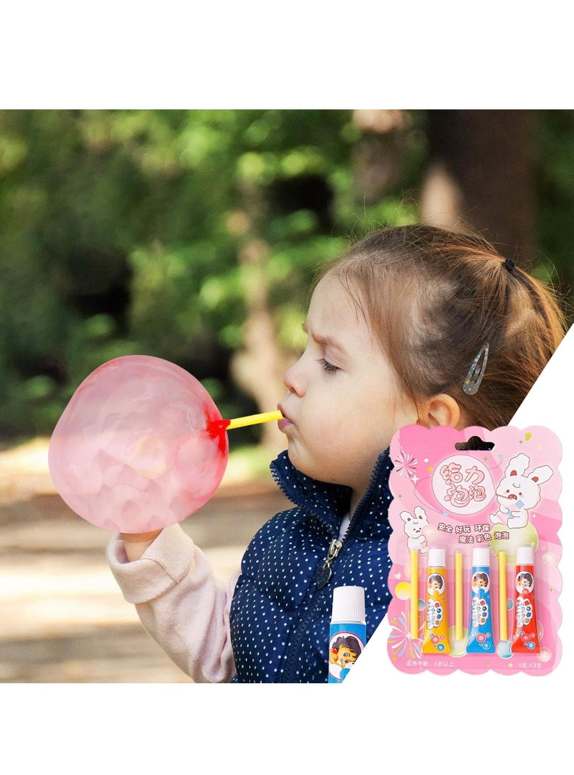 Colorful Bloonies Bubble Making Kit for Kids – Pack of 2