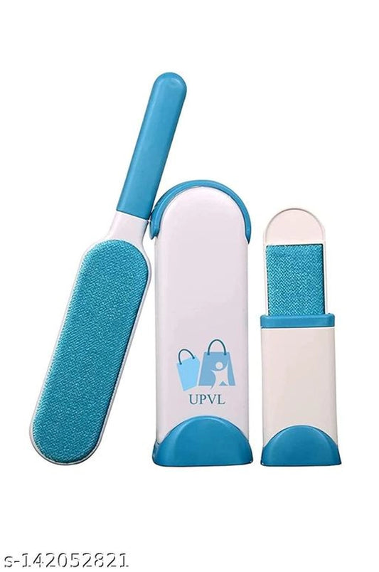 Double-Sided Lint Remover Brush — Multicolor | Reusable Fabric & Pet Hair Cleaner